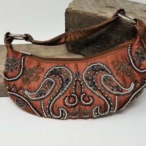 Fashion Express Glass Beaded Handbag FUN